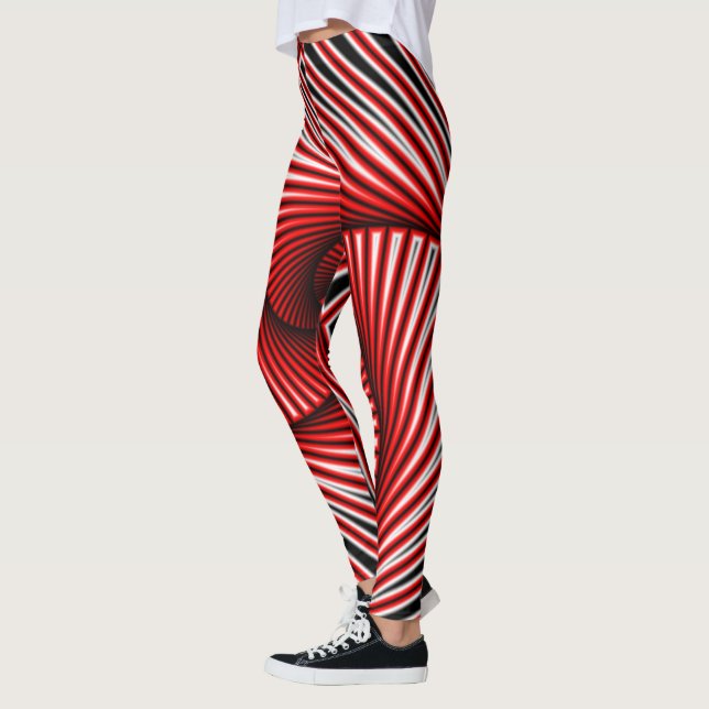 Leggings fractal espiral (Izquierda)