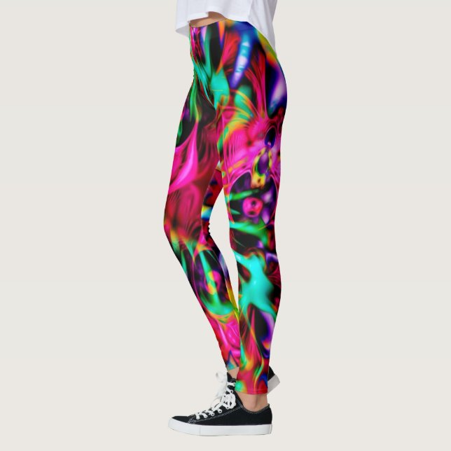 Leggings Fractal Kaleidoscope - Apofisis I + tus ideas (Izquierda)