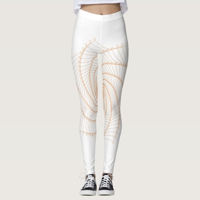 Leggings Fractal | Zazzle_Growshop. (Anverso)