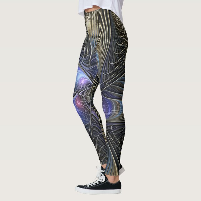 Leggings Fractal | Zazzle_Growshop. (Izquierda)