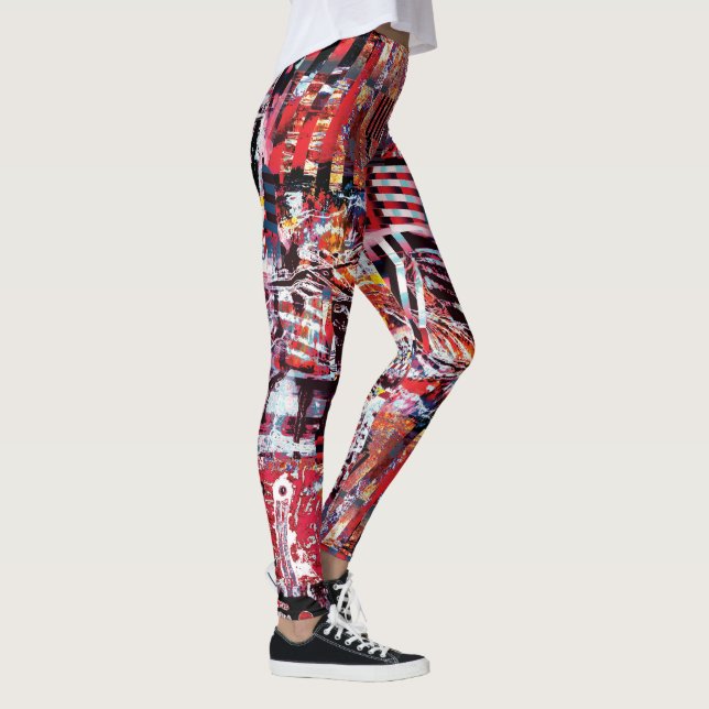 Leggings – Fragmented Pulse (Derecha)
