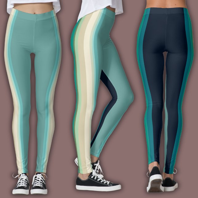 Leggings Frania Atlética | Doble Tono (Subido por el creador)