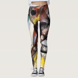 Leggings Franz Marc Caliban Famosa pintura femenina