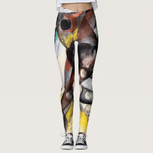 Leggings Franz Marc Caliban Famosa pintura femenina