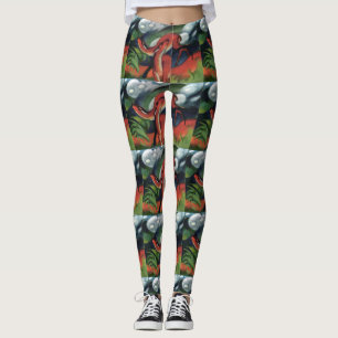 Leggings Franz Marc Red Deer Famosa Pintura Femenina
