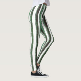 Leggings Fraude vertical verde candy Peppermint