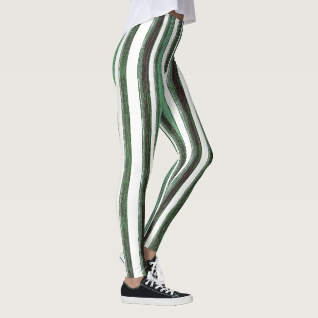 Leggings Fraude vertical verde candy Peppermint (Derecha)
