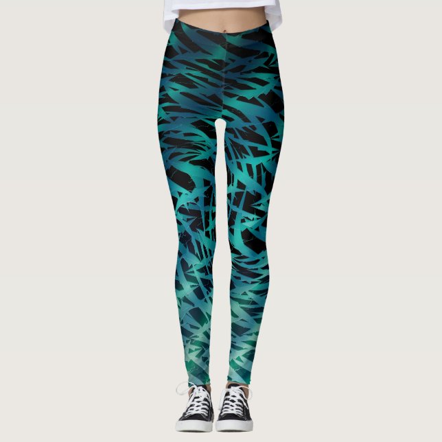 LEGGINGS FRENESÍ DEL TIBURÓN (Anverso)