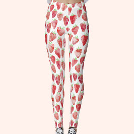 Leggings Fresa acuarela