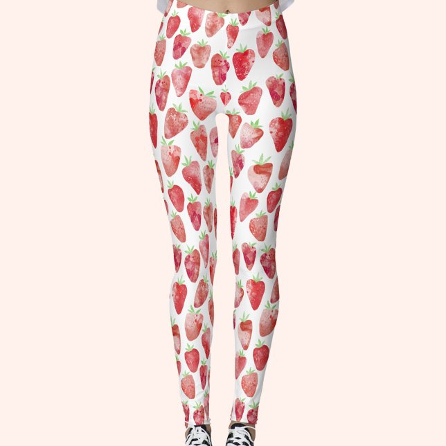 Leggings Fresa acuarela (Subido por el creador)