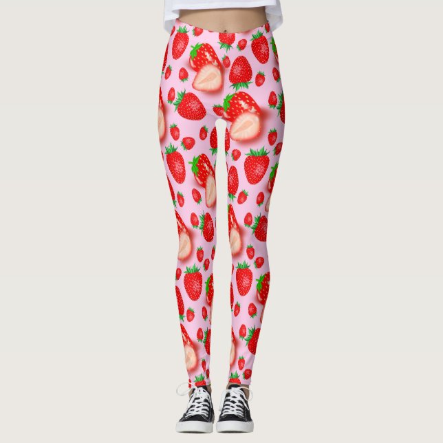 Leggings Fresa rosa (Anverso)