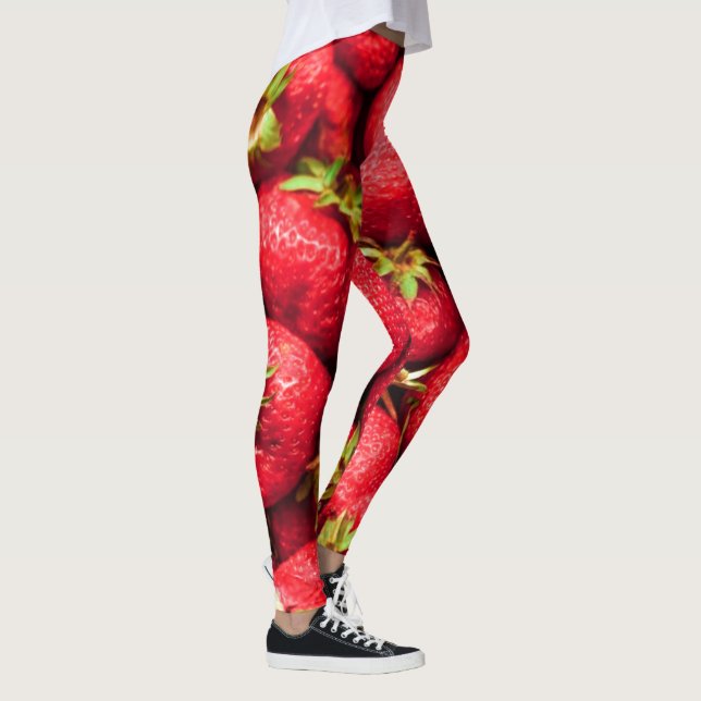 Leggings Fresas rojas deliciosas fresas (Derecha)