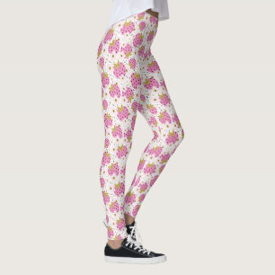 Leggings Fresas rosas