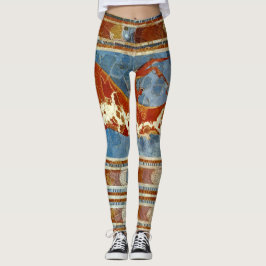 Leggings Fresco antiguo de Minoan Creta