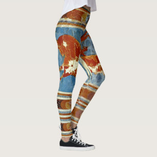 Leggings Fresco antiguo de Minoan Creta