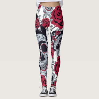 Leggings Frida Kahlo and roses