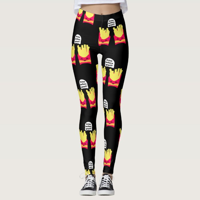 Leggings ¡Fries Antes Que Los Chicos! (Anverso)