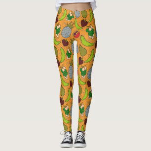 Leggings Fruit seamless pattern   Fruit surface pattern 23
