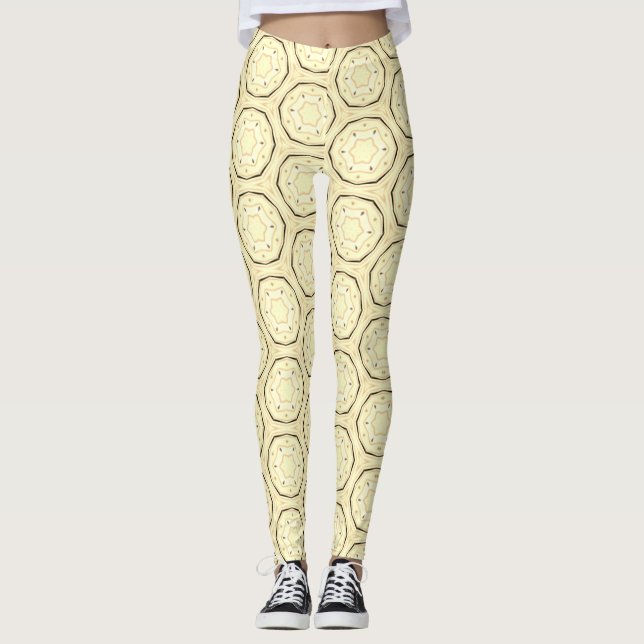 Leggings Fruta abstracta moderna (Anverso)