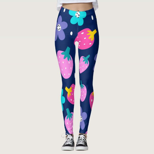 Leggings Fruta de las flores (Anverso)