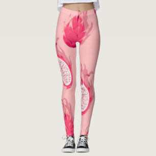 Leggings Fruta del dragón: sin fisuras de alto detalle