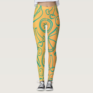Leggings Frutas