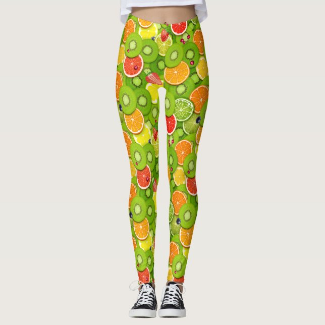 Leggings Frutas de verano 2 (Anverso)