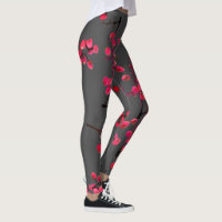 Leggings Frutas Rosadas Árbol Pimienta Soñador