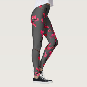 Leggings Frutas Rosadas Árbol Pimienta Soñador