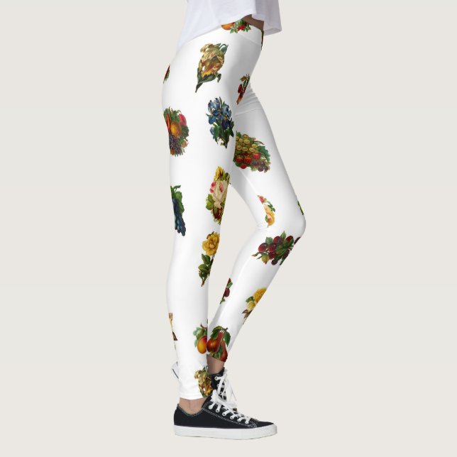 Leggings Frutas y flores de época (Derecha)