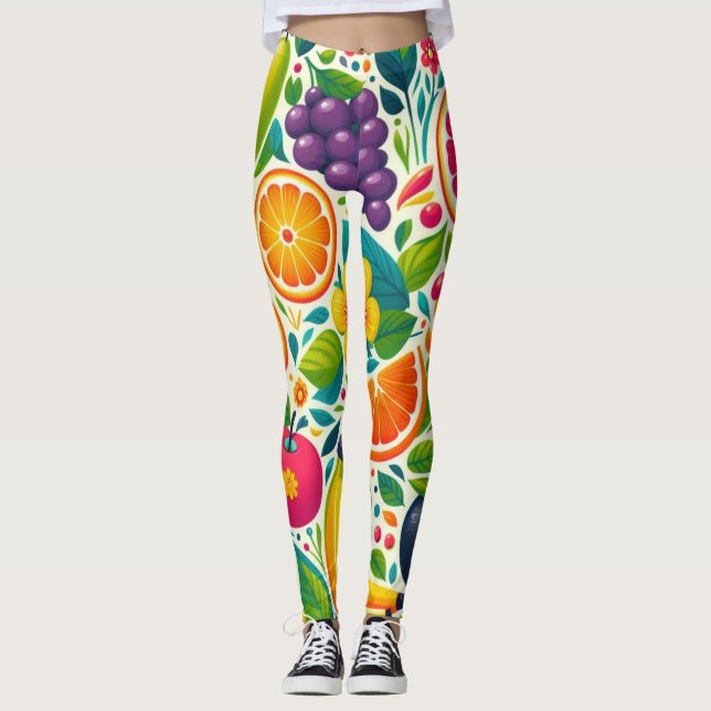 Leggings Frutos coloridos (Anverso)
