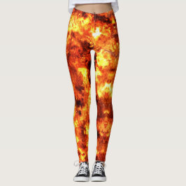 Leggings Fuego candente