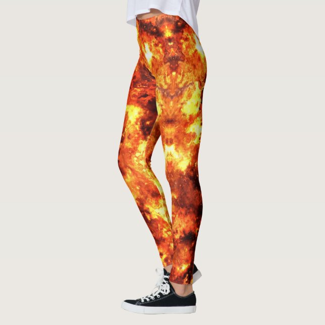 Leggings Fuego candente (Izquierda)