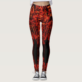 Leggings Fuego de fusión