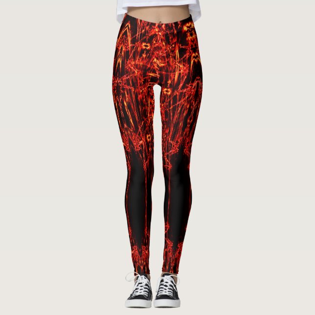 Leggings Fuego de fusión (Anverso)