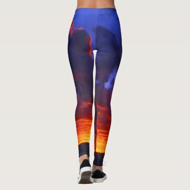 LEGGINGS FUEGO DE SOL PACÍFICO (Reverso)
