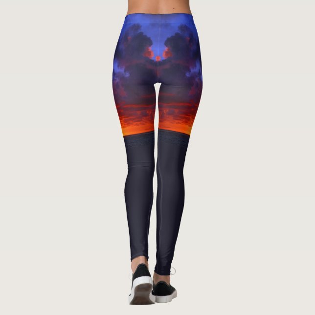 LEGGINGS FUEGO DE SOL PACÍFICO (Reverso)