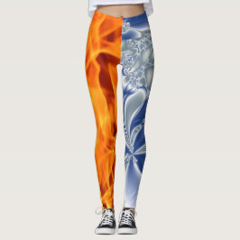 Leggings Fuego e hielo