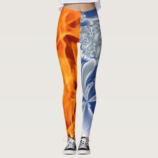 Leggings Fuego e hielo (Anverso)