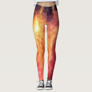 Leggings Fuego Solar a Través del Cosmos
