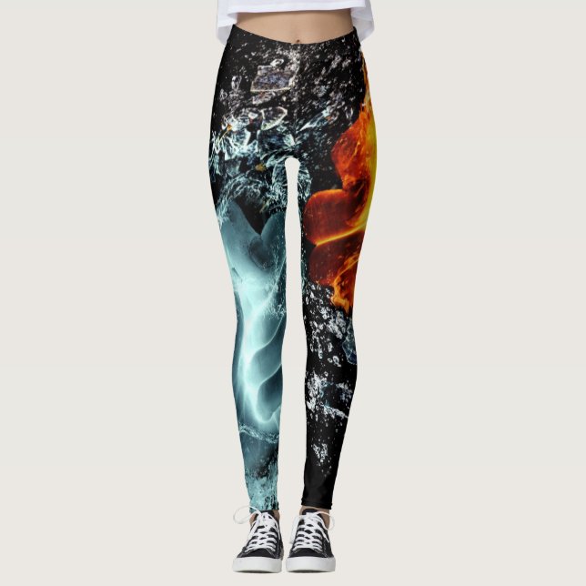 Leggings Fuego y agua (Anverso)