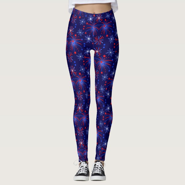 Leggings Fuegos artificiales (Anverso)