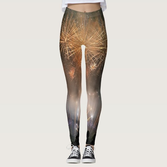 Leggings Fuegos artificiales (Anverso)