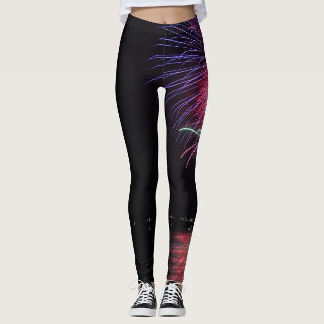 Leggings fuegos artificiales II (Anverso)
