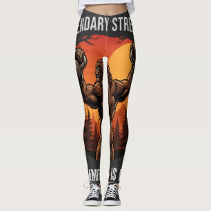 Leggings Fuerza Legendaria El Compromiso Es Real   Vida de 