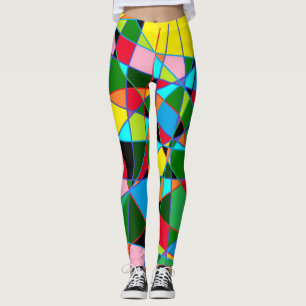 Leggings Funky divertido show de negocios gran diseño audaz