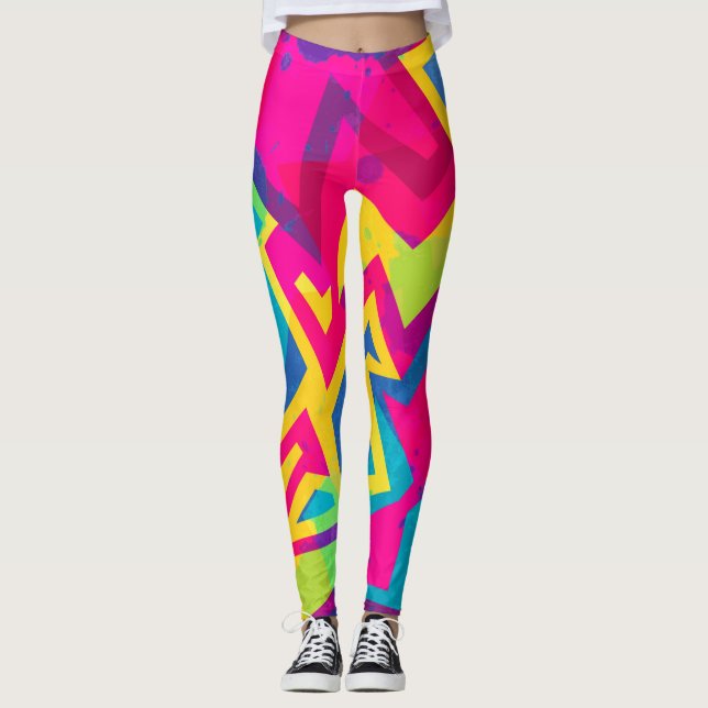 Leggings Funky Neon (Anverso)