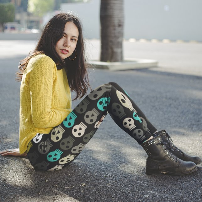 Leggings Funky Skull (Subido por el creador)