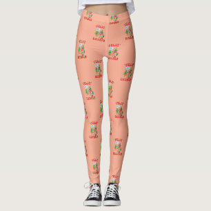 Leggings Funny Feliz Navidad Navidad Chili