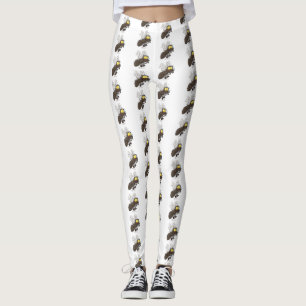 Leggings Funny personalizado de insectos de herradura